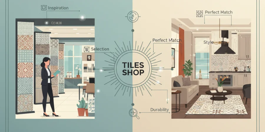 Why Visiting a Tiles Shop Helps Perfect Interior Designs