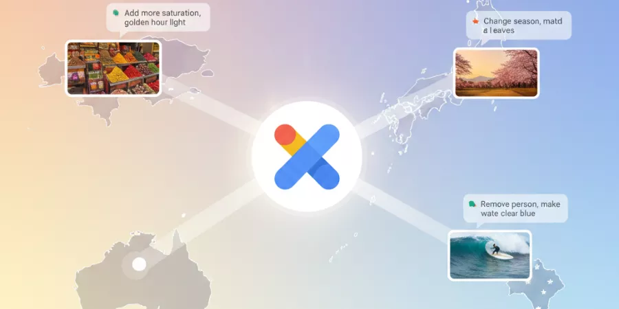 Google Photos prompt based editing