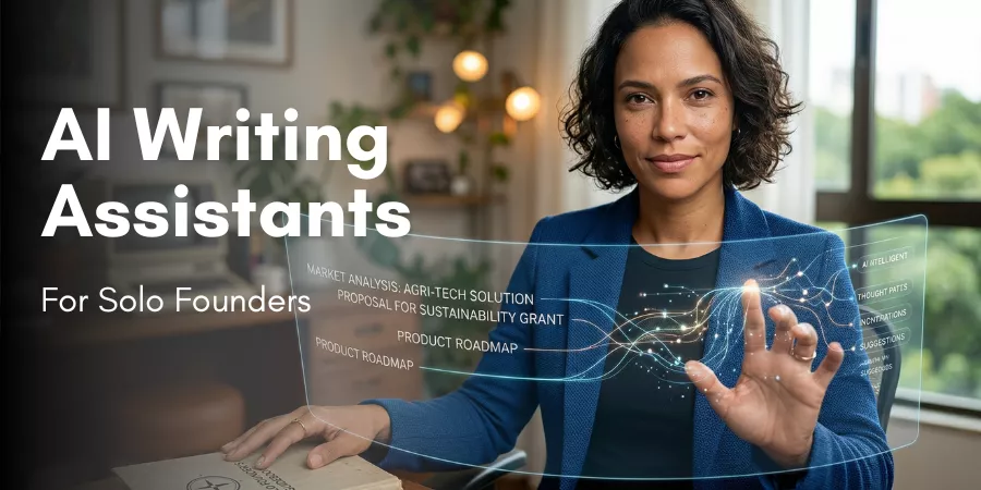 best AI writing assistants for solo founders best AI writing assistants for solo founders