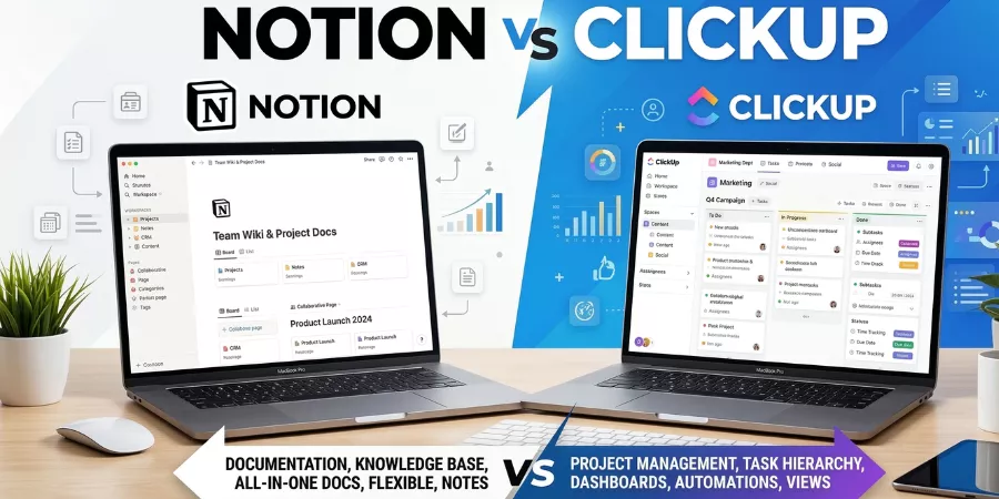 Notion vs ClickUp