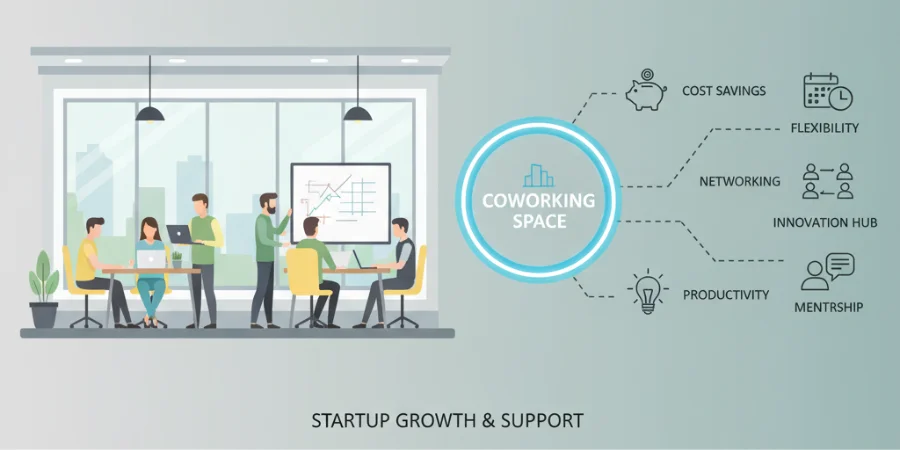 How Flexible Coworking Spaces Support Startups Today