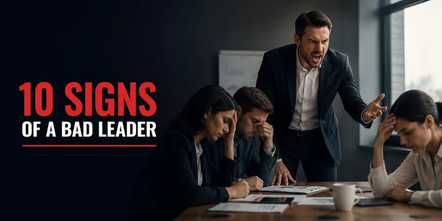 Signs of a Bad Leader