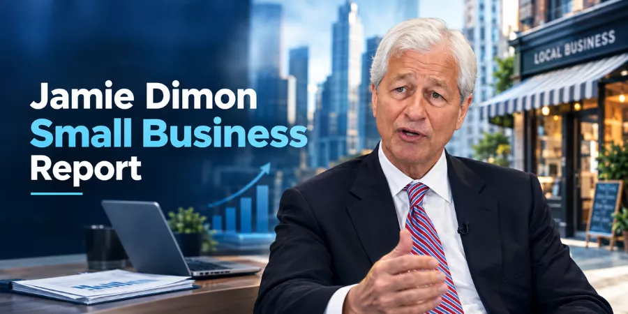 Jamie Dimon small business report