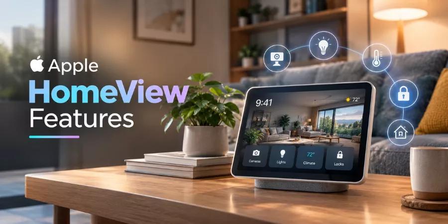 Apple HomeView features